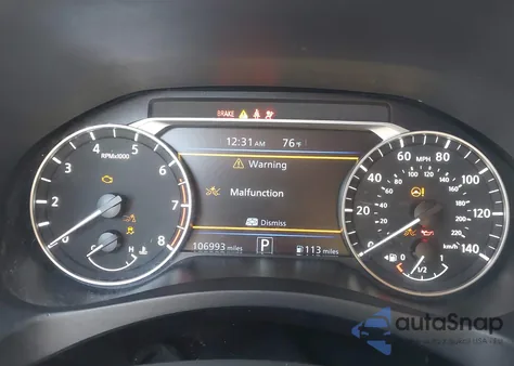 2021 Nissan Altima Sv Fwd z USA, uszkodzony, nr VIN 1N4BL4DV7MN376349